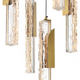 Valira Integrated LED 12in Mini Pendant with Handcrafted Glass