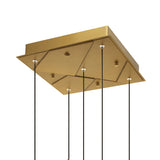 Valira Integrated LED 12in Mini Pendant with Handcrafted Glass