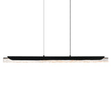 Valira Integrated LED 48in Chandelier with Handcrafted Glass