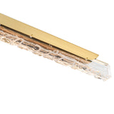 Valira Integrated LED 48in Chandelier with Handcrafted Glass