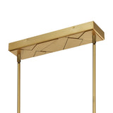 Valira Integrated LED 60in Chandelier with Handcrafted Glass