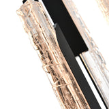 Valira Integrated LED 8in Mini Pendant with Handcrafted Glass