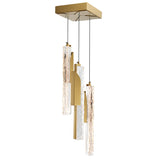 Valira Integrated LED 8in Mini Pendant with Handcrafted Glass