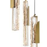 Valira Integrated LED 8in Mini Pendant with Handcrafted Glass