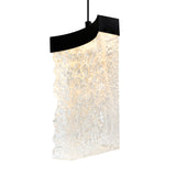Lava Integrated LED 48in Chandelier with Handcrafted Glass