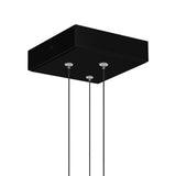 Stagger Integrated LED 6in Mini Pendant with Handcrafted Glass