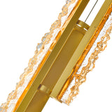Stagger Integrated LED 6in Mini Pendant with Handcrafted Glass