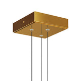 Stagger Integrated LED 6in Mini Pendant with Handcrafted Glass