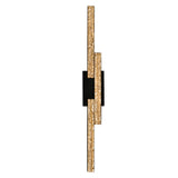 Stagger Integrated LED 36in Vanity Light with Handcrafted Glass