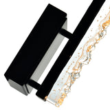 Stagger Integrated LED 5in Wall Light with Handcrafted Glass