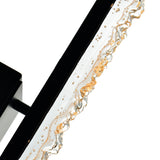 Stagger Integrated LED 5in Wall Light with Handcrafted Glass