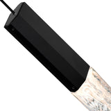 Greta Integrated LED 12in Mini Pendant with Handcrafted Glass