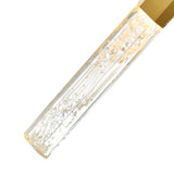 Greta Integrated LED 12in Mini Pendant with Handcrafted Glass
