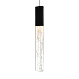 Greta Integrated LED 5in Mini Pendant with Handcrafted Glass