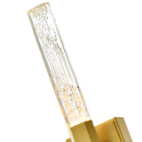 Greta Integrated LED 24in Vanity Light with Handcrafted Glass