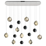 Salvador Integrated LED Polished Nickel Chandelier
