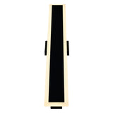 Malibu Integrated LED Black Outdoor Wall Light