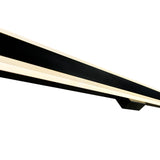 Malibu Integrated LED Black Outdoor Wall Light