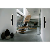 Malibu Integrated LED Black Outdoor Wall Light