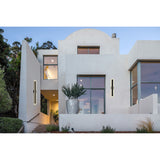 Malibu Integrated LED Black Outdoor Wall Light