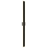 Malibu Integrated LED Black Outdoor Wall Light