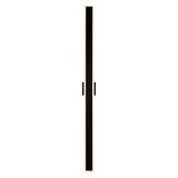 Malibu Integrated LED Black Outdoor Wall Light