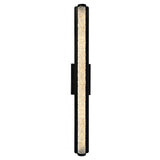 Fiji Integrated LED Black Outdoor Wall Light