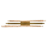 Saber Integrated LED 50in Chandelier with Handcrafted Glass