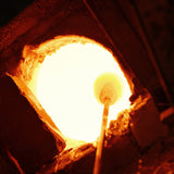 Arcus Integrated LED 50in Chandelier with Handcrafted Glass