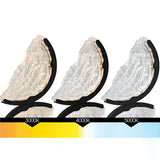 Moon Integrated LED 54in Chandelier with Handcrafted Glass