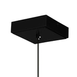 Moon Integrated LED 8in Mini Pendant with Handcrafted Glass