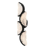 Moon Integrated LED 8in Wall Light with Handcrafted Glass