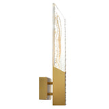 Petra Integrated LED 22in Wall Light with Handcrafted Glass