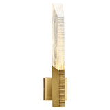 Petra Integrated LED 22in Wall Light with Handcrafted Glass