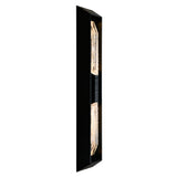 Petra Integrated LED 29in Sand Black Outdoor Wall Light with Handcrafted Glass