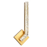 Contour Integrated LED 19in Wall Light with Handcrafted Glass
