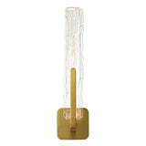 Curva Integrated LED 19in Wall Light with Handcrafted Glass