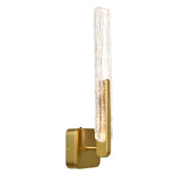 Curva Integrated LED 19in Wall Light with Handcrafted Glass