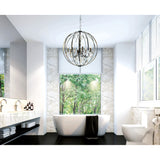 Abia Chrome Chandelier