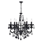 Keen Black Chandelier