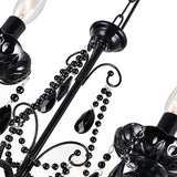 Keen Black Chandelier