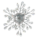Ivy 3 Light 16in Chrome Flush Mount