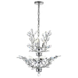 Ivy Chrome Chandelier