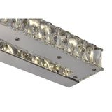 Milan Integrated LED Chrome Vanity Light