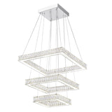 Florence Integrated LED 3-Tier Chandelier