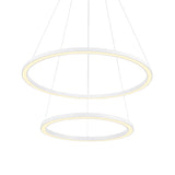 Chalice Integrated LED White Chandelier