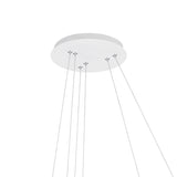 Chalice Integrated LED White Chandelier