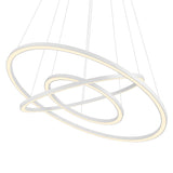 Chalice Integrated LED White Chandelier