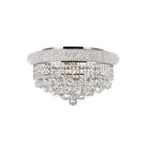 Empire 8 Light 20in Flush Mount with Crystals