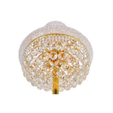 Empire 8 Light 18in Floor Lamp with Crystals